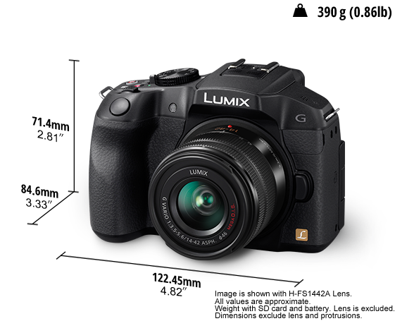DMC-G6 LUMIX Compact Cameras (DSLM) - Panasonic