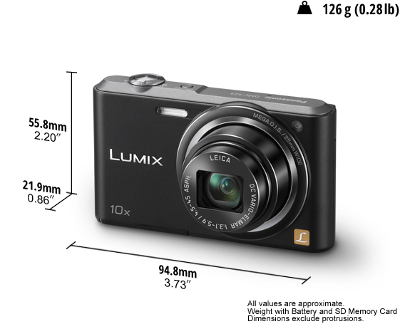 twijfel boksen Zich voorstellen DMC-SZ3 LUMIX Digital Cameras - Point & Shoot - Panasonic