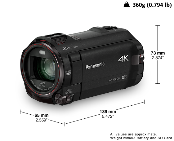 HC-WX970 Camcorder - Panasonic Middle East