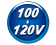 100-120V