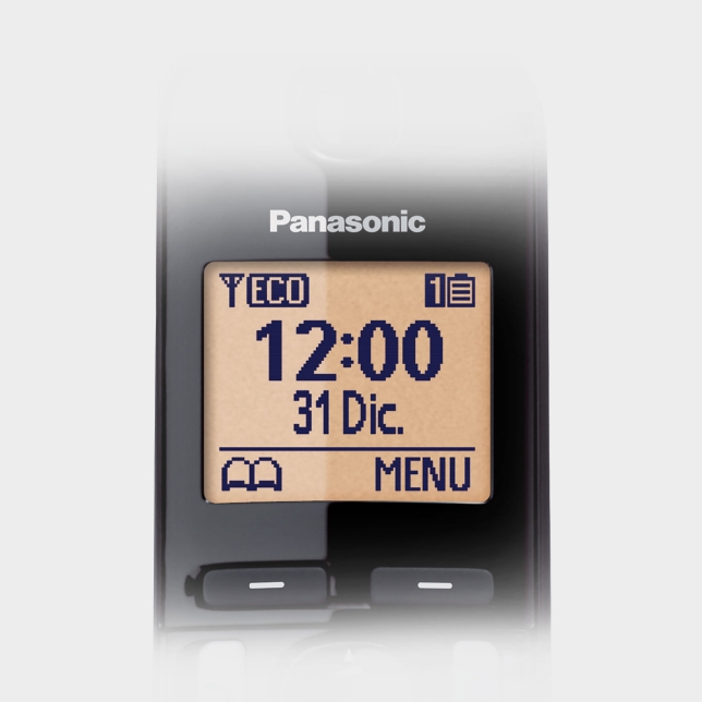 Paquete de 2 Teléfonos Inalámbricos Panasonic con Pantalla LCD a precio de  socio