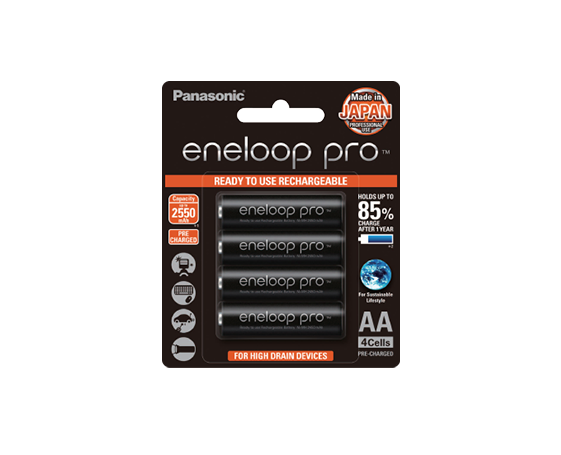 Rechargeable Eneloop AA Battery BK-3HCCE/4BT