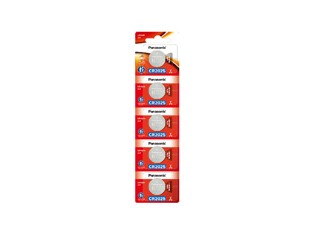 Photo of CR2025 Lithium Coin Batteries, 5-Pcs