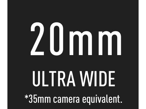 20mm Ultra-wide Angle