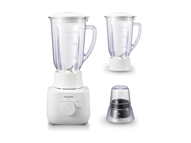 Photo of 1.5L Blender MX-EP5171 with 2 Plastic Jugs and 1 Dry Mill for Juice, Smoothies, Soup and Spices