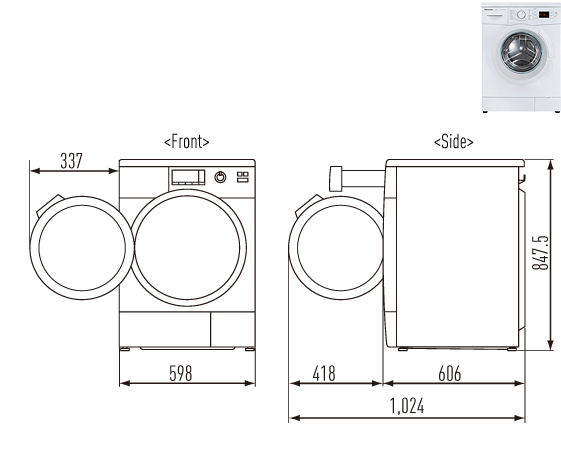 ao washer dryer machines