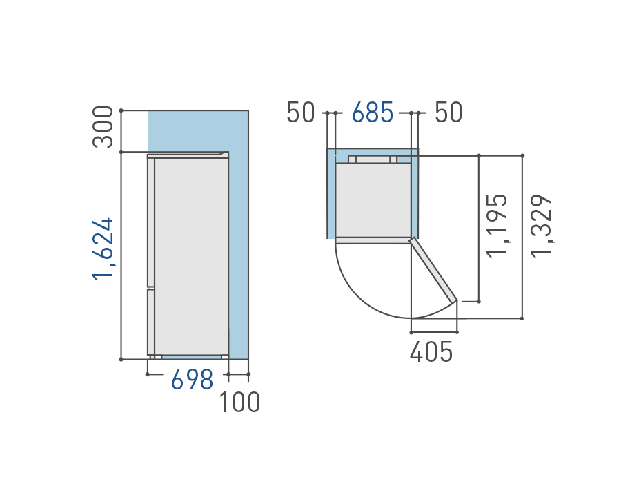 INSTALLATION SPACING