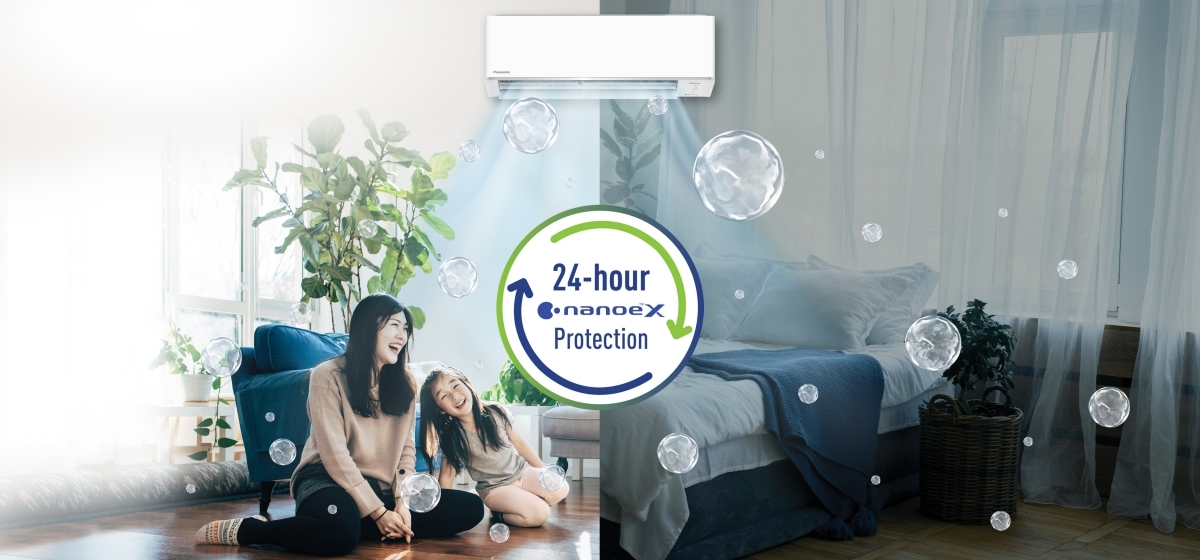 Stay Safe Indoors with 24-hour nanoe™ X Air Protection