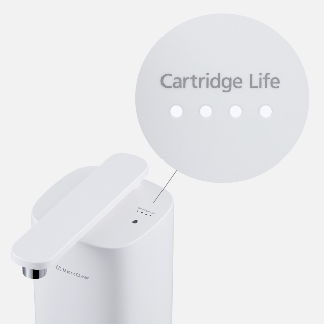 LED Indicator Displays Cartridge Life