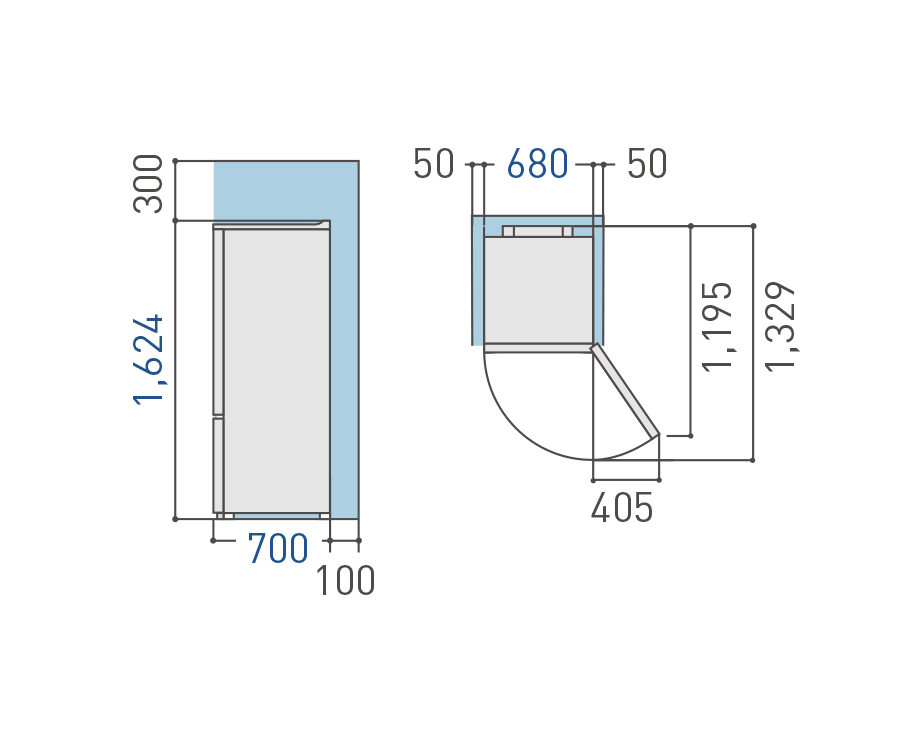 INSTALLATION SPACING