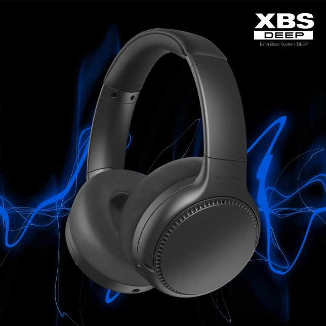 Panasonic RB-M700B Wireless 2024 Active Noise Cancelling DEEP EXTRA BASS Headphones