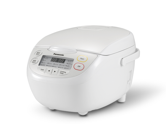 Panasonic White Electric Multi-Cooker Rice Cooker SR-CN108 - The
