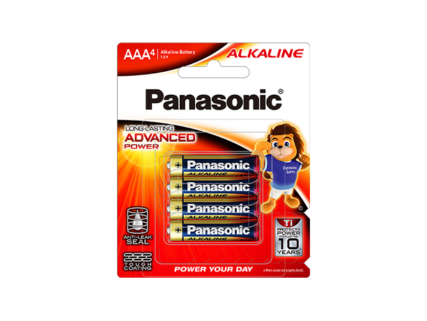 Photo of ALKALINE Batteries LR03T 4pcs (AAA size)