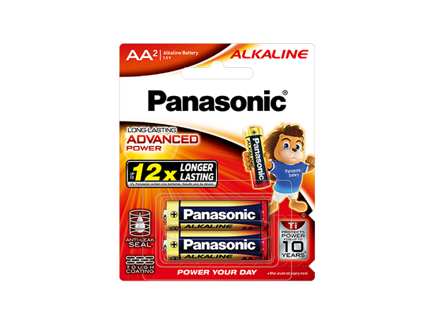 Photo of ALKALINE Batteries LR6T 2pcs (AA size)