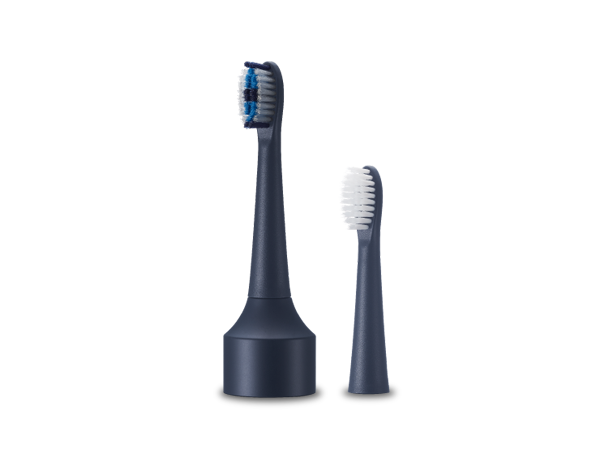 Zdjęcie ER-CTB1 — zestaw nasadek elektrycznej szczoteczki do zębów z technologią wibracji sonicznych, 2 typami szczoteczek, zgodny z systemem MULTISHAPE