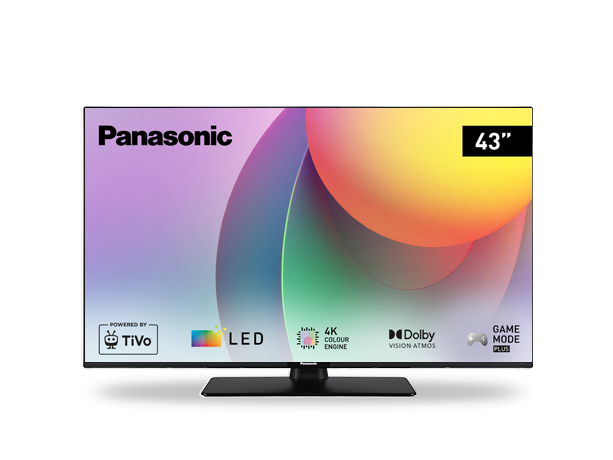 Foto av Panasonic W60 Series LED 4K Ultra HD TV som drivs av TiVo