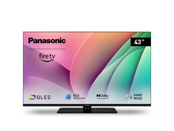 Foto av Panasonic W80-serien QLED 4K Smart TV med Fire TV
