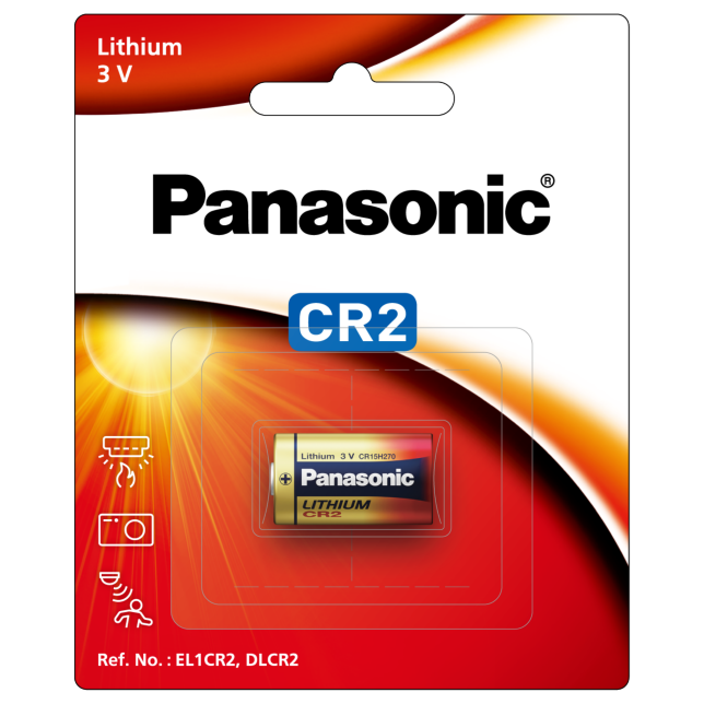 Cylindrical Lithium Batteries CR-2W/1BE - Panasonic Singapore