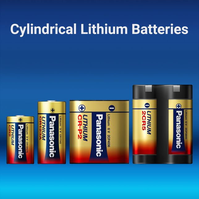 Cylindrical Lithium Batteries CR-P2W/1BE - Panasonic Singapore