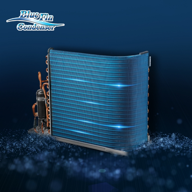 panasonic ac blue fin condenser