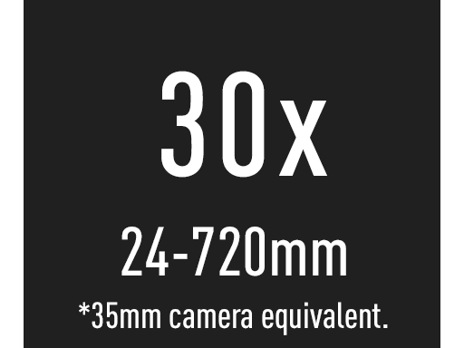 30x Optical Zoom