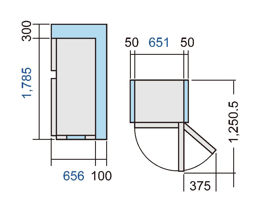 INSTALLATION SPACING