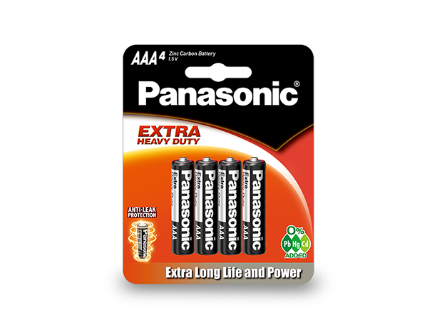 Photo of Zinc Carbon Batteries R03NP 4pcs (AAA size)