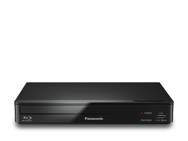 #แถมBD 1 แผ่น# เครื่องเล่นบลูเรย์ PANASONIC Wireless DMP-BD83GJ-K เครื่องเล่น Blu-ray player