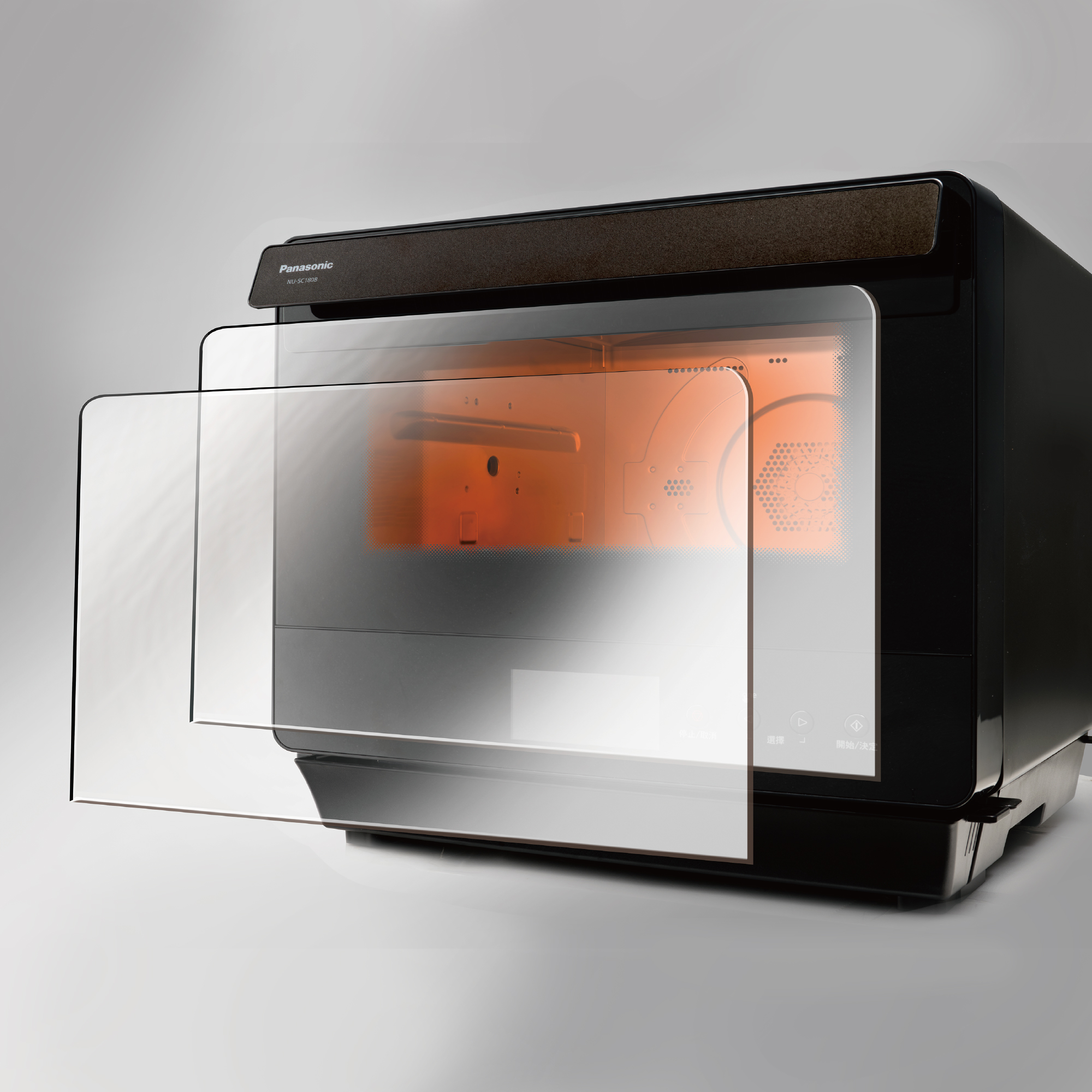 雙層防燙玻璃門