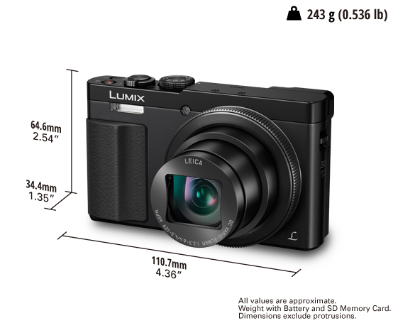 Light Superzoom Camera | DMC-TZ70 Panasonic & Ireland