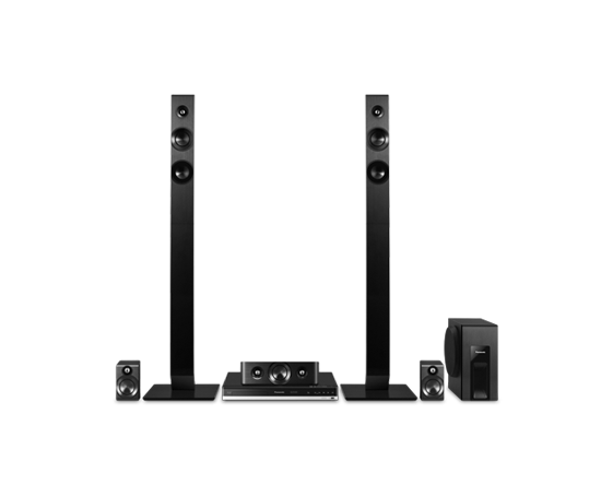 Smart Network Blu-ray Disc™ Home Theatre System with 3D : SC-BTT465