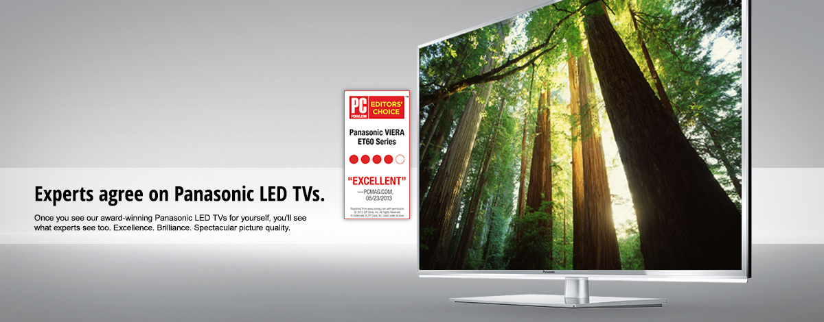 Experts agree on Panasonic LED TVs