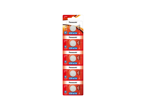 Photo of CR1616 Lithium Coin Batteries, 5-Pcs