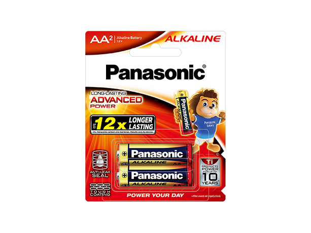Photo of ALKALINE Batteries LR6T 2pcs (AA size)