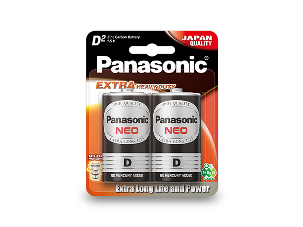 Hình ảnh của Pin kẽm cacbon cỡ D Panasonic R20NT 2 chiếc sản phẩm