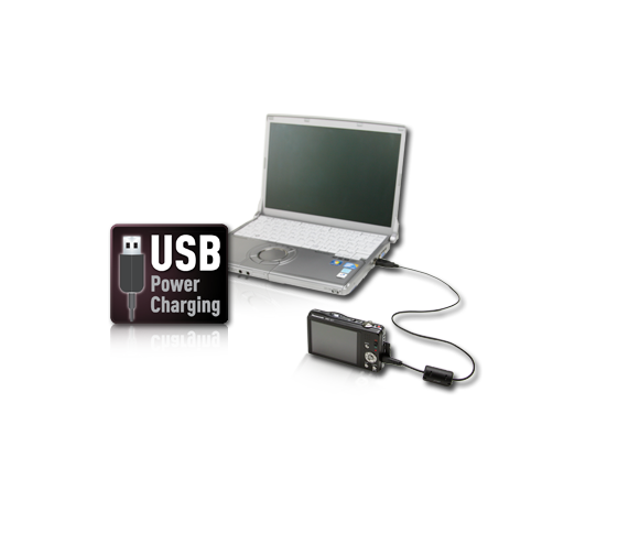 Neu: Akku-Ladung über USB-Anschluß
