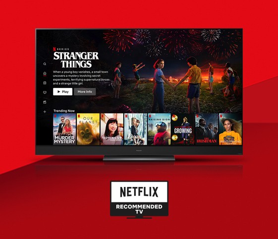 Netflix-ajánlású televízió