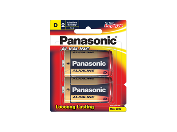 LR20T/2B Alkaline - Panasonic